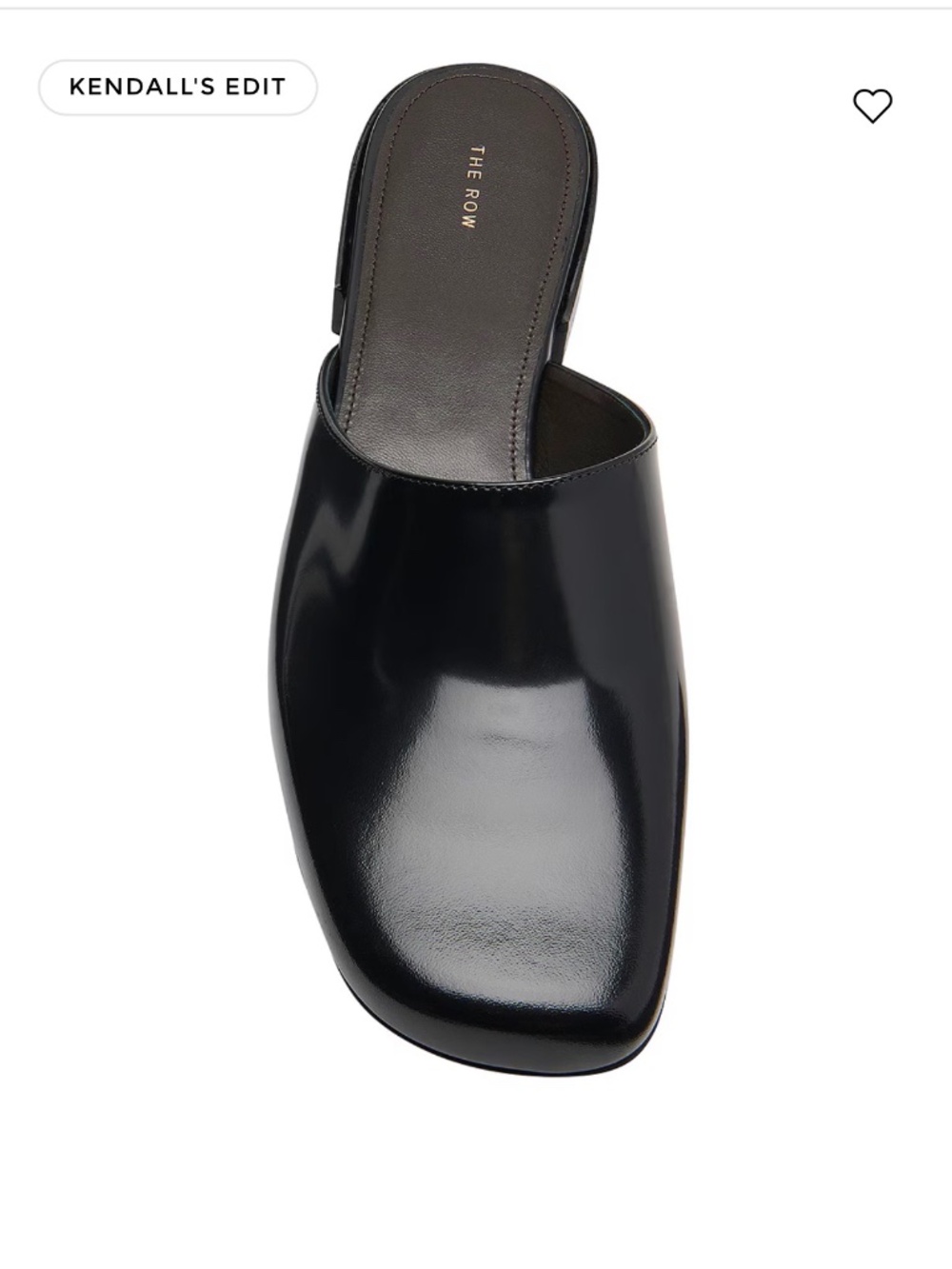 The Row Penelope Mules - Black